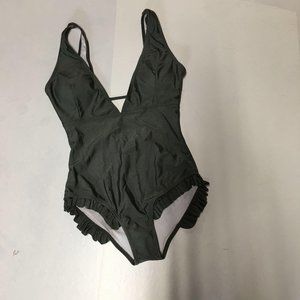 Cupshe One Piece Swimsuit Plunge Neckline size small